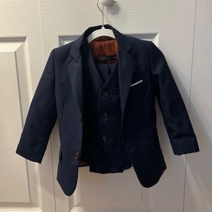 Toddler boys 3 piece suit
